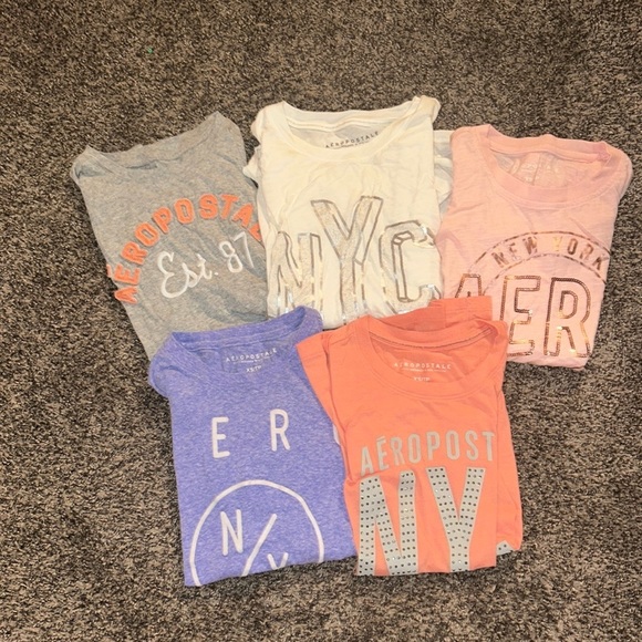 Aeropostale Tops - Lot of five Aeropostale XS tops